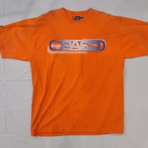 Vintage Paco Sport 90s Casual Orange Large Activewear Style Shirt